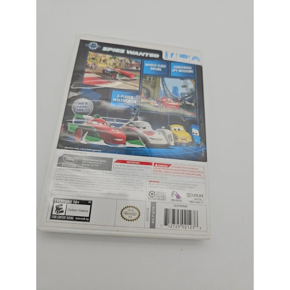 Disney Pixar Cars 2 - Nintendo Wii